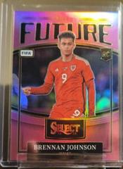 Brennan Johnson [Pink] Soccer Cards 2022 Panini Select FIFA Future Prices