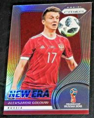 Aleksandr Golovin [Silver Prizm] #NE-16 Soccer Cards 2018 Panini Prizm World Cup New Era Prices