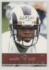 Lamar Gordon Football Cards 2002 Upper Deck Prices