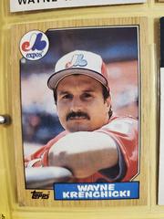 Wayne Krenchicki #774 Baseball Cards 1987 Topps Tiffany Prices