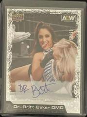 Dr. Britt Baker [Pyro Autograph] Wrestling Cards 2022 Upper Deck AEW Prices