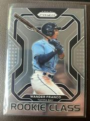 Wander Franco Baseball Cards 2022 Panini Prizm Rookie Class Prices