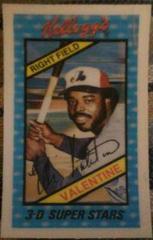 Ellis Valentine #21 Baseball Cards 1980 Kellogg's Prices