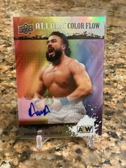 Andrade El Idolo [Full Rainbow Autograph] #R-22 Wrestling Cards 2022 Upper Deck Allure AEW Color Flow Prices