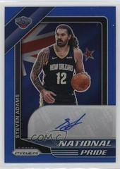 Steven Adams [Blue] Basketball Cards 2020 Panini Chronicles National Pride Signatures Prices