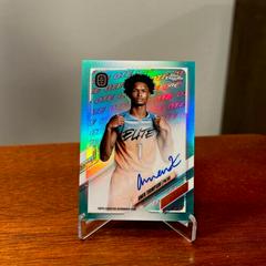 Amen Thompson [Aqua Refractor] #CA-AT2 Basketball Cards 2021 Topps Chrome OTE Overtime Elite Autographs Prices
