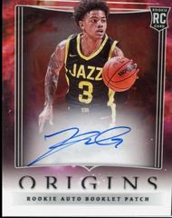 Keyonte George #3 Basketball Cards 2023 Panini Origins Rookie Auto Booklet Patch Prices