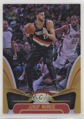 Jusuf Nurkic [Mirror Gold] #139 Basketball Cards 2018 Panini Certified Prices