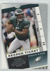 Donovan McNabb #7 Football Cards 2003 Playoff Contenders Prices