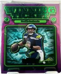 Russell Wilson [Emerald] #WT-RWI Football Cards 2021 Panini Contenders Winning Ticket Prices