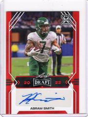 Abram Smith [Red] #BA-AS1 Football Cards 2022 Leaf Draft Autographs Prices