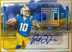 Justin Herbert [Silver Autograph] Football Cards 2020 Panini Impeccable Prices