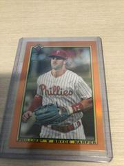 Bryce Harper [Orange Refractor] #90BBH Baseball Cards 2020 Bowman Chrome 1990 Prices