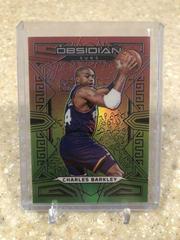 Charles Barkley [Red Yellow Green Flood] Basketball Cards 2022 Panini Obsidian Prices