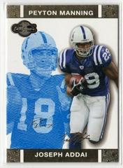 Joseph Addai Football Cards 2007 Topps CO Signers Prices