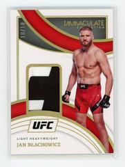 Jan Blachowicz [Gold] Ufc Cards 2022 Panini Immaculate UFC Prices