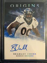 Bradley Chubb [Blue] Football Cards 2018 Panini Origins Rookie Autographs Prices