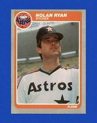 Nolan Ryan #359 Baseball Cards 1985 Fleer Prices