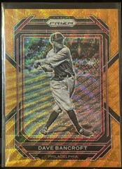 Dave Bancroft [Orange Wave] #223 Baseball Cards 2023 Panini Prizm Prices