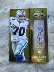 Zack Martin [Autograph Platinum Gold] #119 Football Cards 2014 Panini Totally Certified Prices