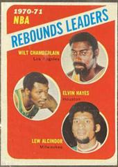 NBA Rebound Leaders #142 Basketball Cards 1971 Topps Prices