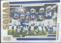 Indianapolis Colts #S6 Football Cards 2022 Panini Score Squad Prices