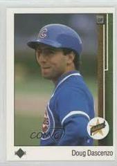 Doug Dascenzo [Star Rookie] #10 Baseball Cards 1989 Upper Deck Prices