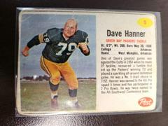 Dave Hanner [Hand Cut] #5 Football Cards 1962 Post Cereal Prices