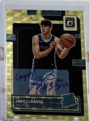Jake LaRavia [Signature Gold] #216 Basketball Cards 2022 Panini Donruss Optic Prices