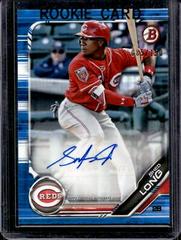 Shed Long [Blue] #PA-SL Baseball Cards 2019 Bowman Prospect Autographs Prices