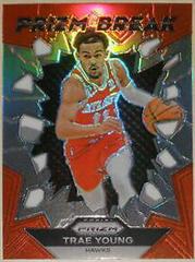 Trae Young [Silver] #10 Basketball Cards 2023 Panini Prizm Prizm Break Prices