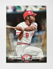 Joe Morgan [Gold] #S-15 Baseball Cards 2018 Topps Update Salute Prices