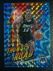 Ja Morant [Reactive Blue] #11 Basketball Cards 2022 Panini Mosaic Thunder Road Prices