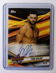 Finn Balor Wrestling Cards 2019 Topps WWE SummerSlam Autographs Prices