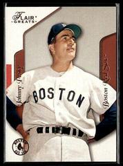 Johnny Pesky #55 Baseball Cards 2003 Flair Greats Prices