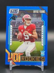 Bryce Young [Showcase] #2 Football Cards 2023 Panini Score Hot Rookies Prices