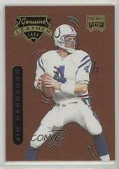 Jim Harbaugh Football Cards 1996 Playoff Contenders Leather Prices
