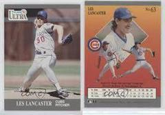 Lester Lancaster #63 Baseball Cards 1991 Ultra Prices