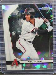 Alek Thomas [Black Atomic Refractor] #BPR-17 Baseball Cards 2020 Bowman Sterling Prices