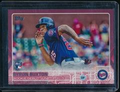 Byron Buxton [Mother's Day Pink] Baseball Cards 2015 Topps Update Prices