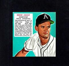 Eddie Joost #12 Baseball Cards 1952 Red Man Tobacco Prices