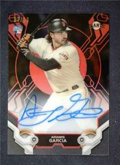 Aramis Garcia [Red] Baseball Cards 2019 Topps High Tek Autographs Prices