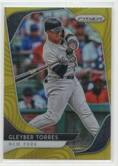 Gleyber Torres [Gold Prizm] #100 Baseball Cards 2020 Panini Prizm Prices