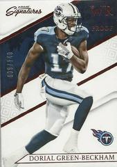 Dorial Green Beckham [Red] Football Cards 2016 Panini Prime Signatures Prices