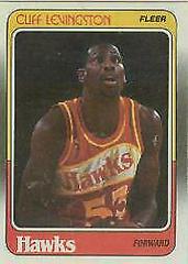 Cliff Levingston #2 Basketball Cards 1988 Fleer Prices
