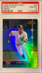Derek Jeter [Green] Baseball Cards 2005 Bowman's Best Prices