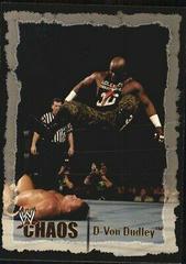 D Von Dudley [Gold] #46 Wrestling Cards 2004 Fleer WWE Chaos Prices