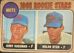 Mets Rookies Baseball Cards 1968 Topps Milton Bradley Prices
