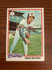 Denny Martinez #119 Baseball Cards 1978 Topps Prices