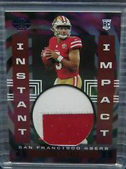 Trey Lance [Blue] #II-TRL Football Cards 2021 Panini Illusions Instant Impact Prices